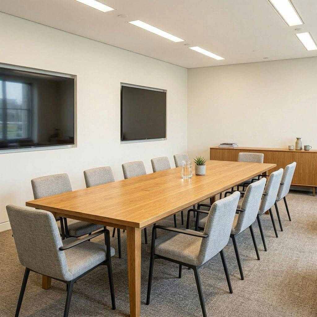 会议预约冲突涉及写字楼办公长期租约风险时招聘团队需要建立哪些沟通节点
